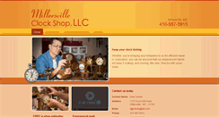 Desktop Screenshot of millersvilleclockshop.net